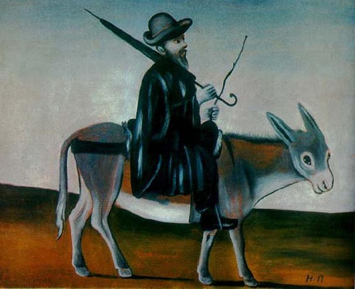 Niko Pirosmanashvili Healer on a Donkey oil painting image